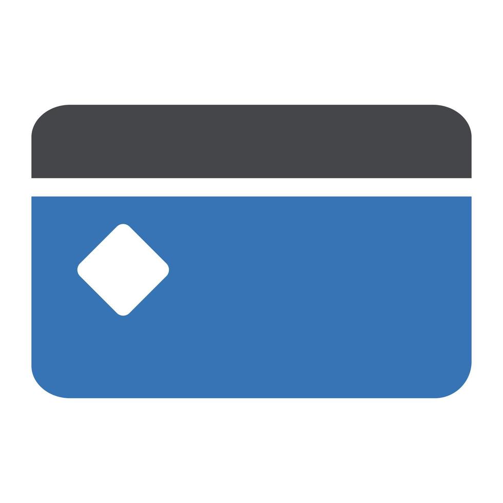 Kreditkarten-Vektorillustration auf einem Hintergrund Premium-Qualitätssymbole. Vektorsymbole für Konzept und Grafikdesign. vektor