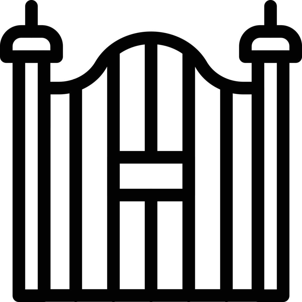 gate vektorillustration på en background.premium kvalitetssymboler. vektor ikoner för koncept och grafisk design.