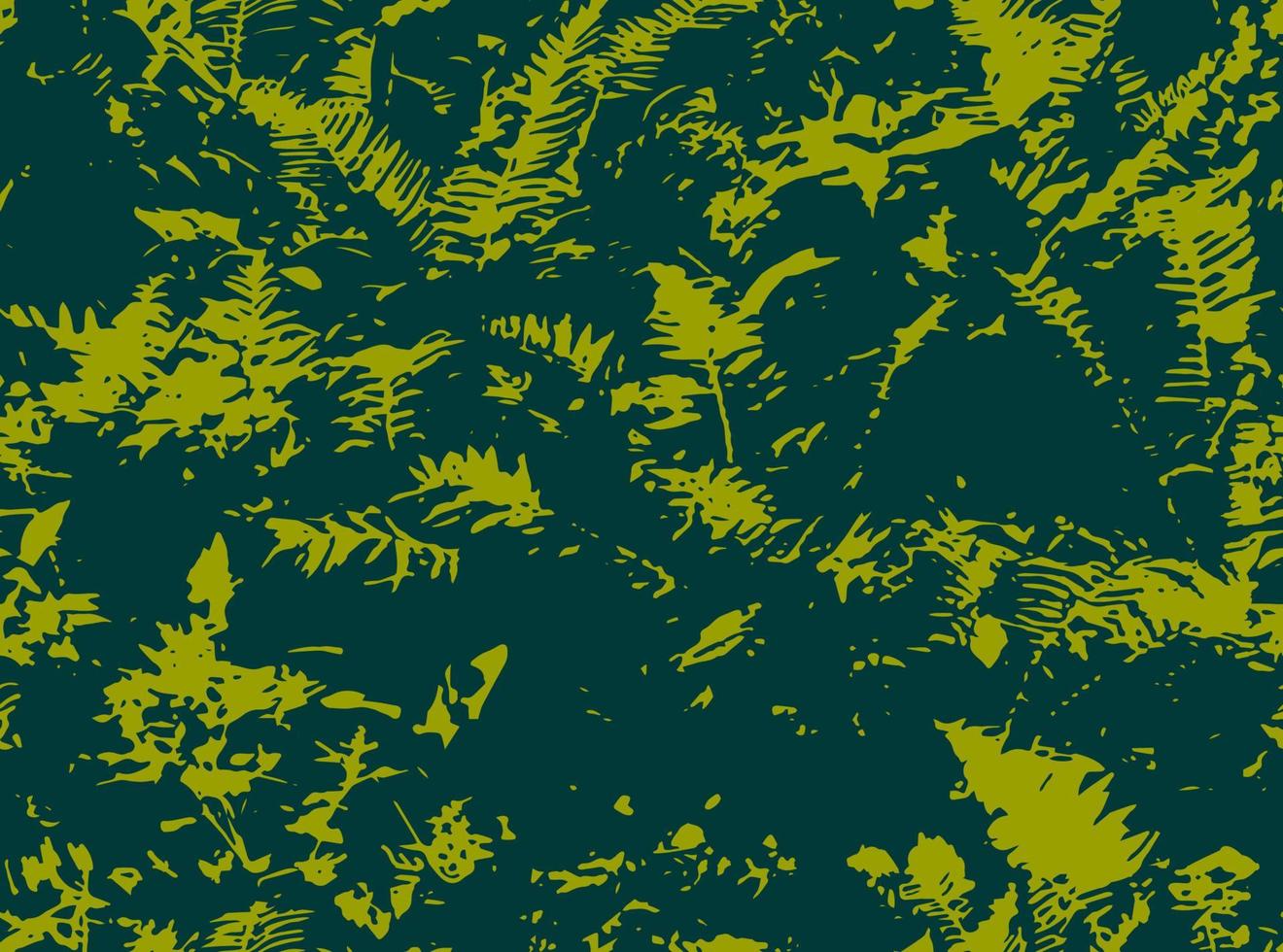 Farn nahtloses Muster. Grunge-Blumenkulisse. tropische botanische Farnblätter. botanischer Hintergrund. vektor