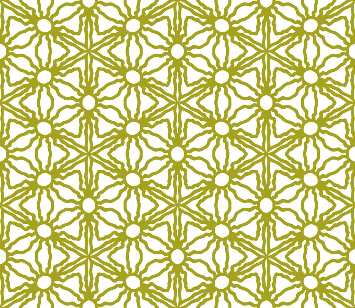 abstrakt färgglada doodle geometriska blomma seamless mönster. blommig bakgrund. kalejdoskop mosaik, geo kakel av tunn linje prydnad. vektor