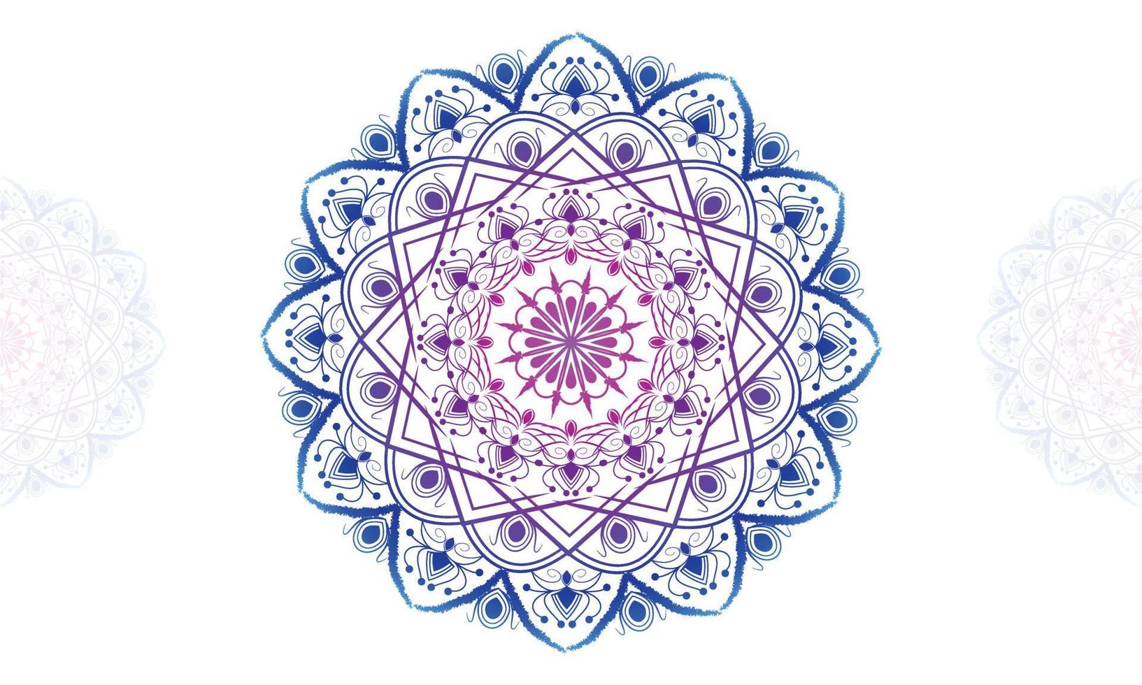 mandala design. mandala mönster vektor design.