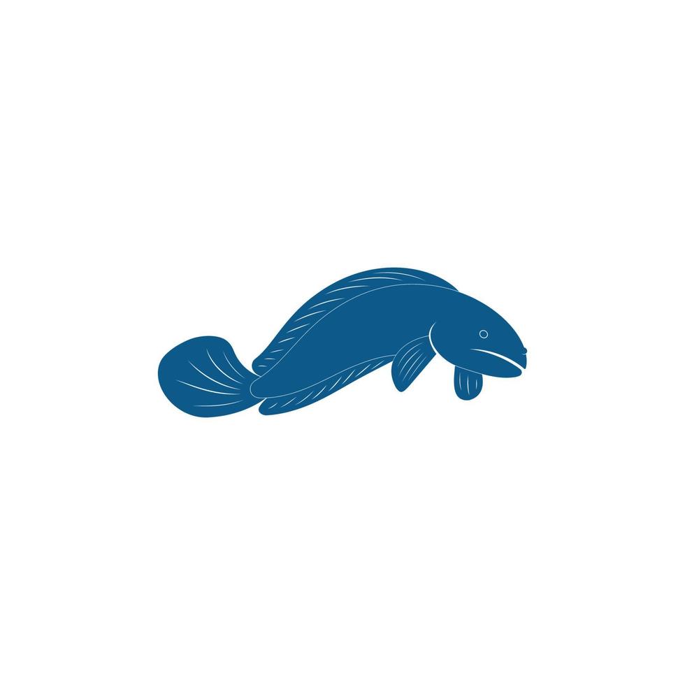 fiskkork logotyp vektor, kreativ fiskkork logotyp designkoncept mall vektor
