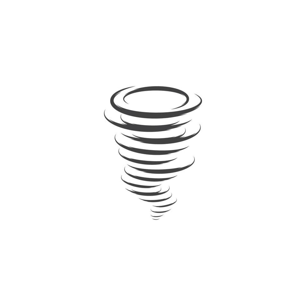 tornado logotyp symbol vektor