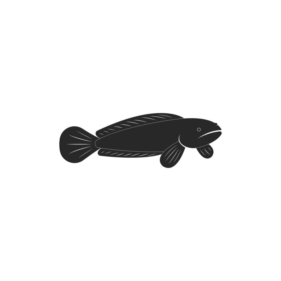 fiskkork logotyp vektor, kreativ fiskkork logotyp designkoncept mall vektor