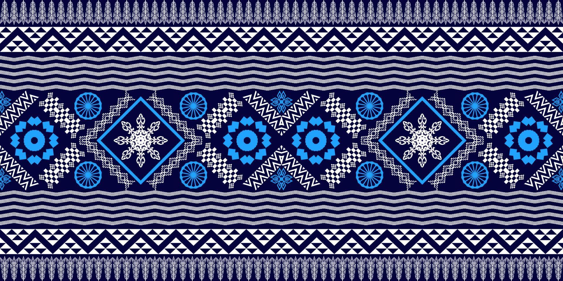 geometrische ethnische orientalische traditionelle pattern.figur tribal stickerei style.design für hintergrund, tapete, kleidung, verpackung, stoff, vektorillustration vektor