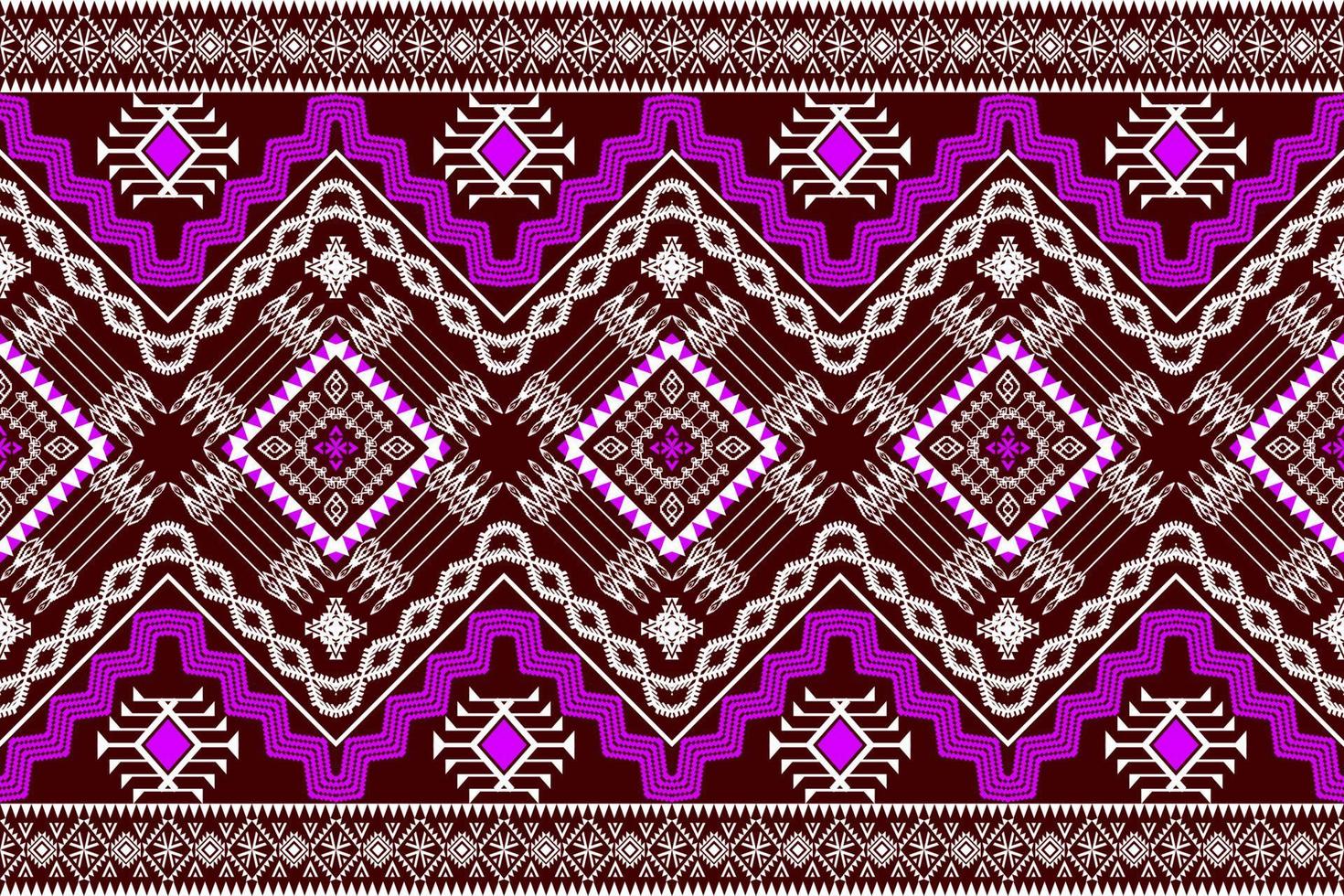 geometriska etniska orientaliska traditionella pattern.figure tribal broderi style.design för bakgrund, tapeter, kläder, omslag, tyg, vektorillustration vektor