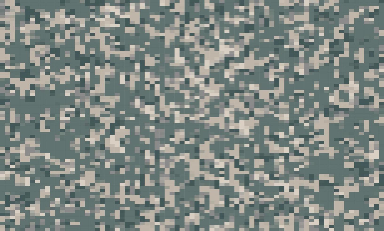 digitales Tarnmuster. abstrakter moderner militärischer textildruckhintergrund. Vektor-Illustration vektor