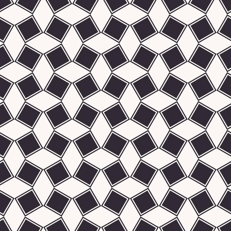 liten slumpmässig geometrisk kvadrat sömlösa mönster monokrom färg bakgrund. modern enkel neoklassisk design. använd för tyg, textil, inredningselement, klädsel, omslag. vektor