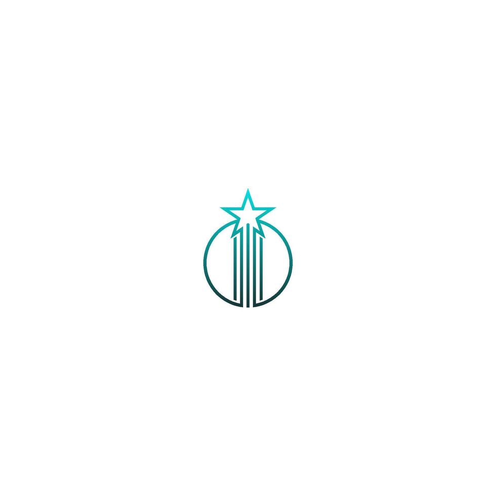 stjärna logotyp mall vektor ikon
