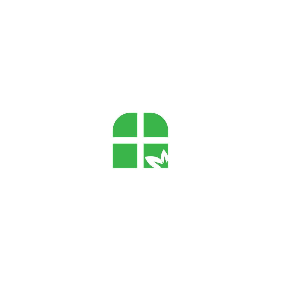 Haus-Windows-Logo-Symbol vektor