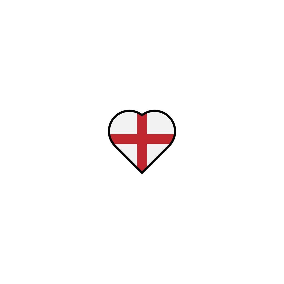 nation, land, kärlek logotyp ikon vektor