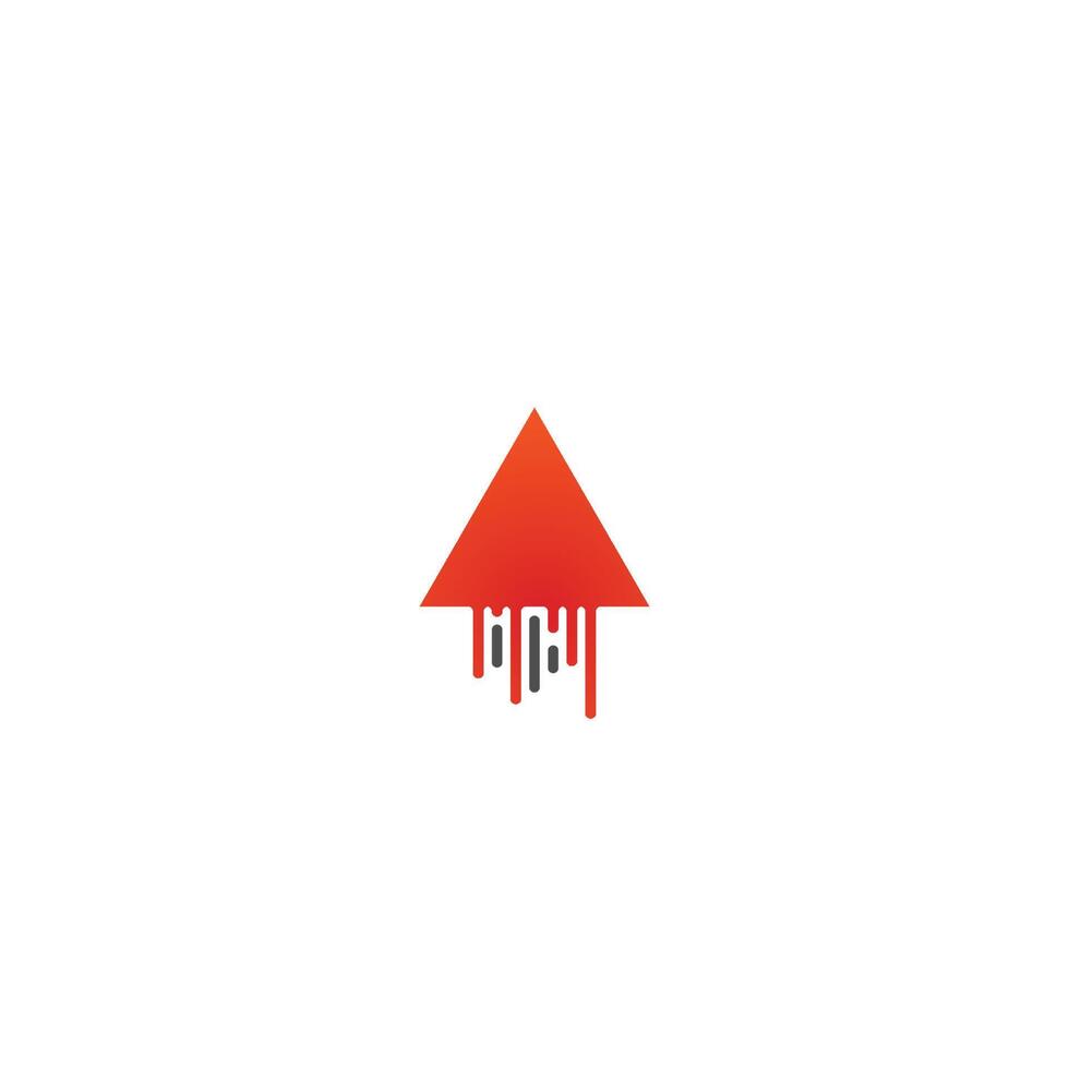 Pyramiden-Dreieck-Logo-Vektor vektor