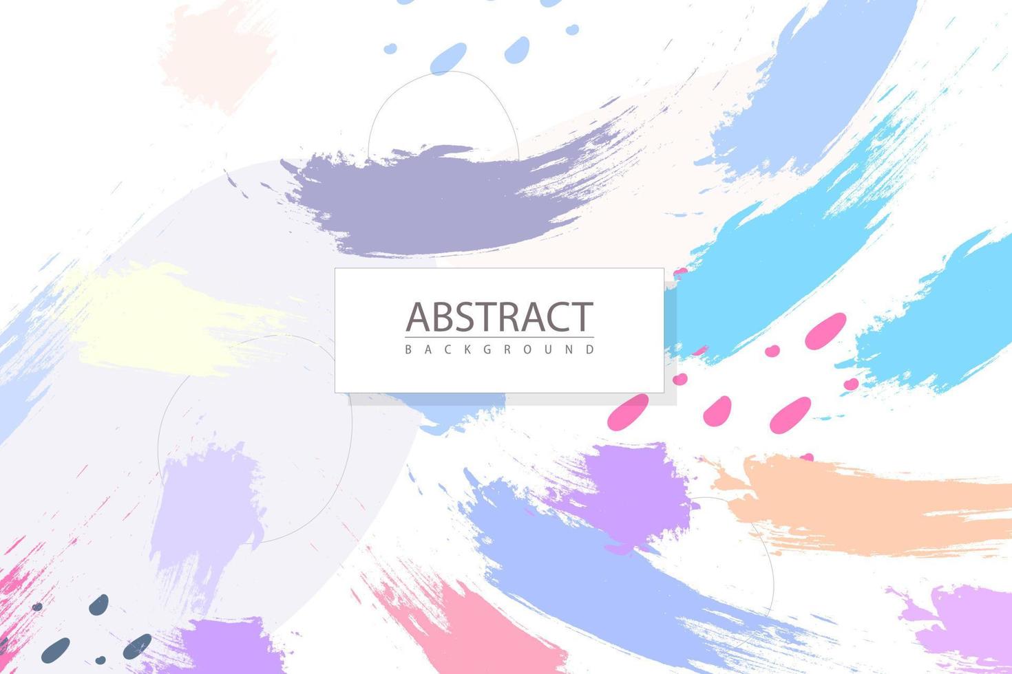 bunter abstrakter Pastellhintergrund vektor