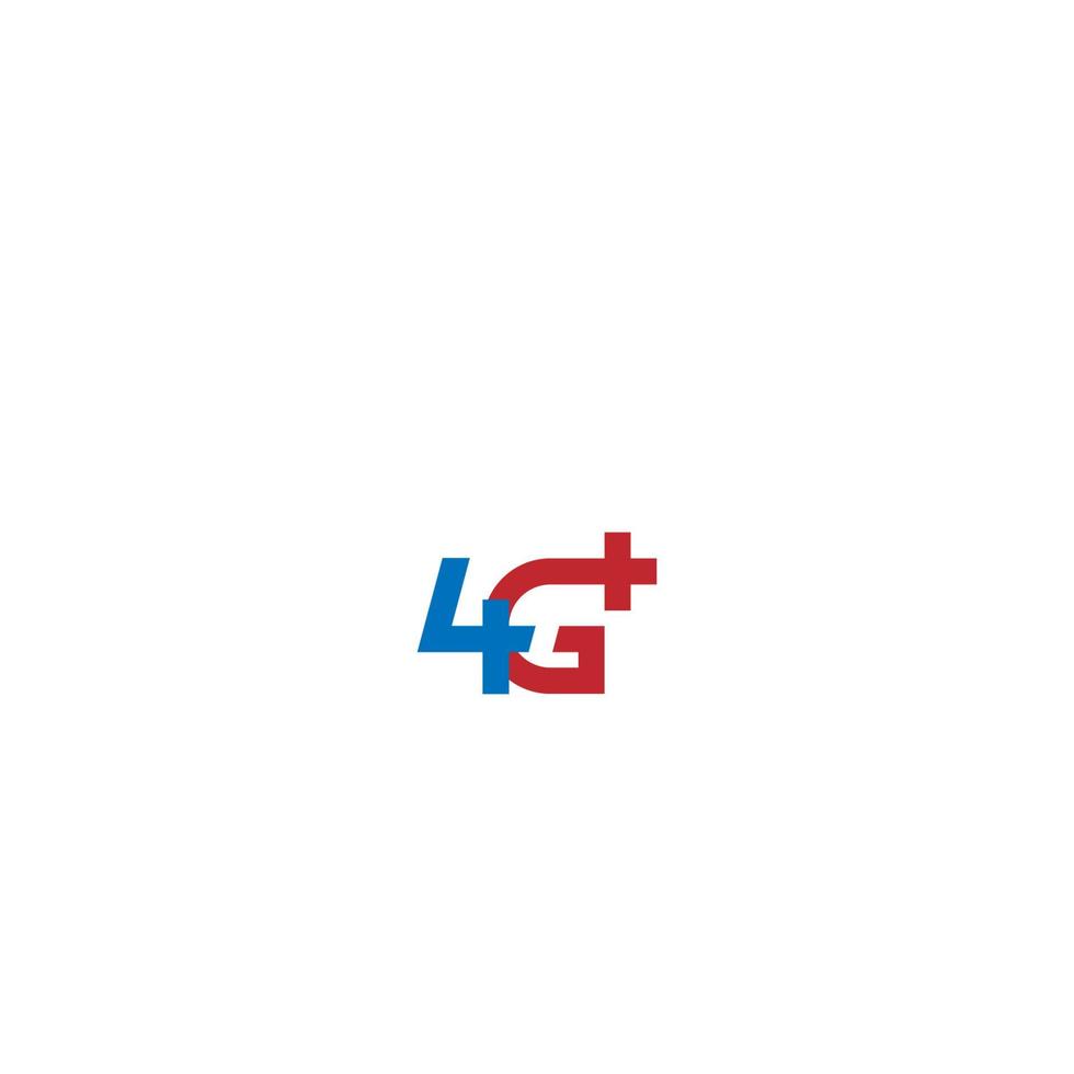 4g lte-logo-symbol-illustration vektor