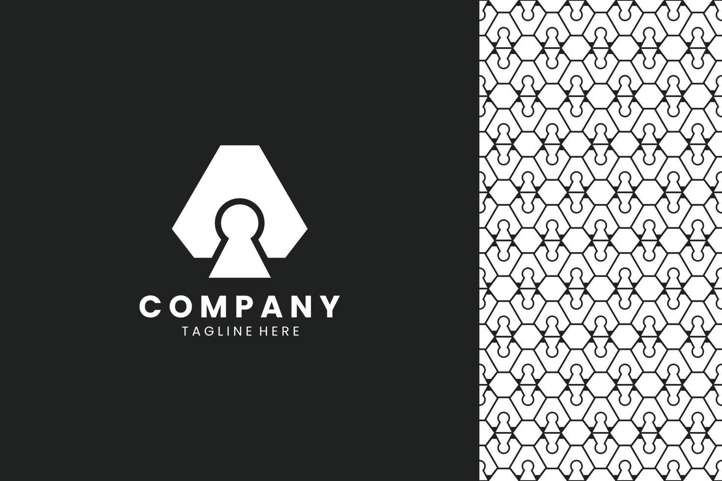 abstrakte Logo-Design-Pattern-Logo-Vorlage vektor