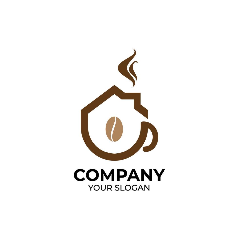 Café-Logo-Design vektor