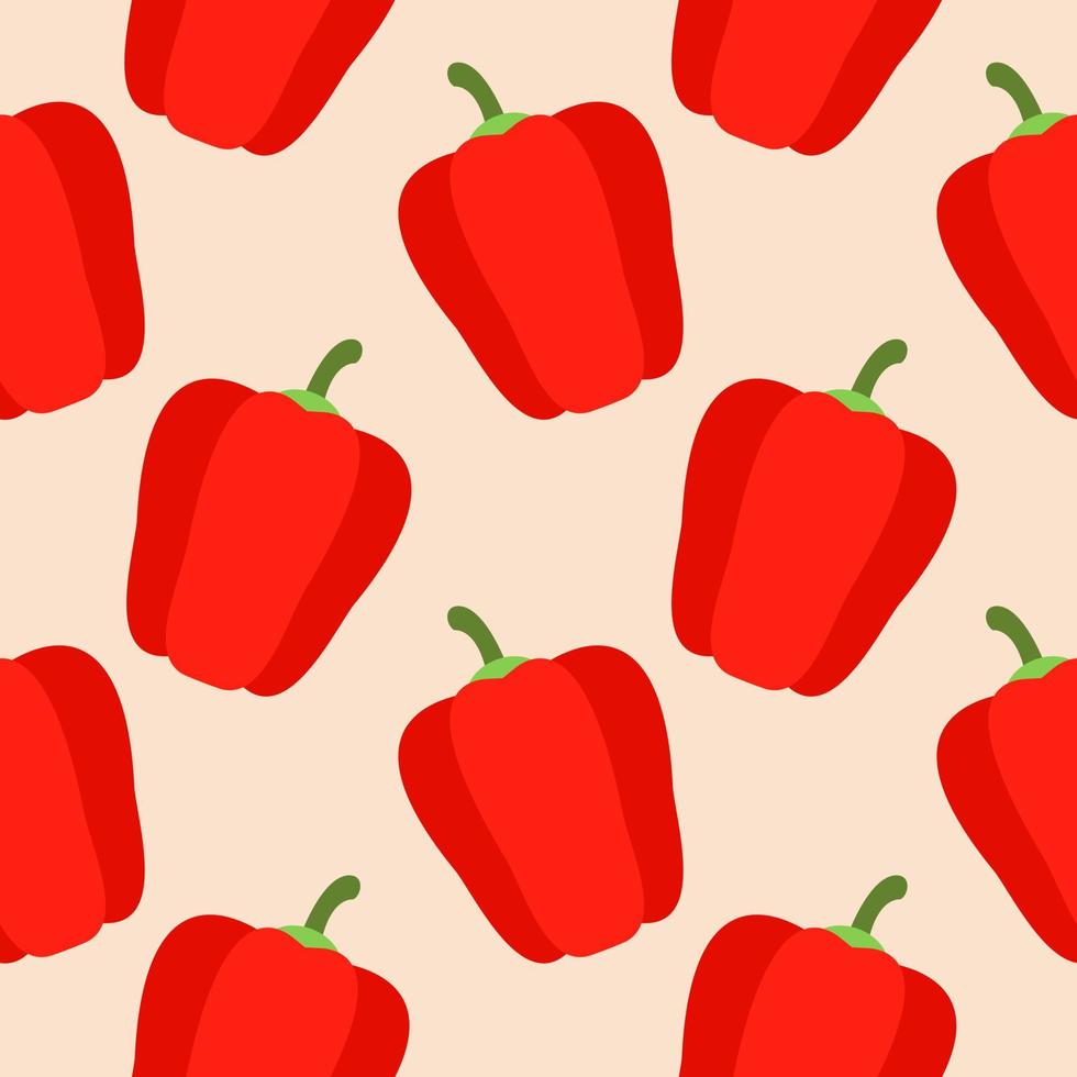 peppar eller paprika sömlösa mönster vektorillustration vektor