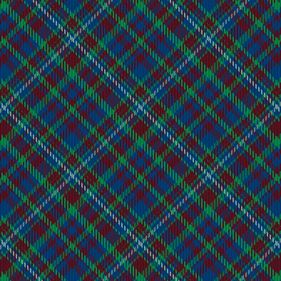 nahtloser Tartan-Plaid-Musterhintergrund. Textile Textur. Vektor. vektor