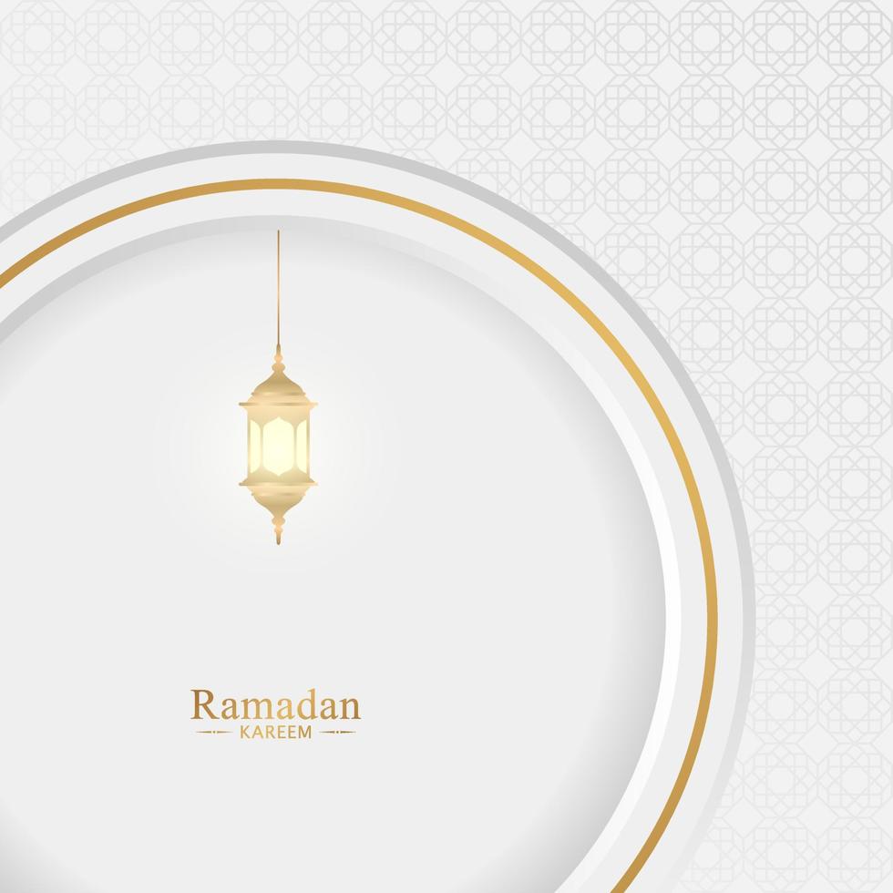 ramadan kareem islamisk bakgrundsillustration vektor