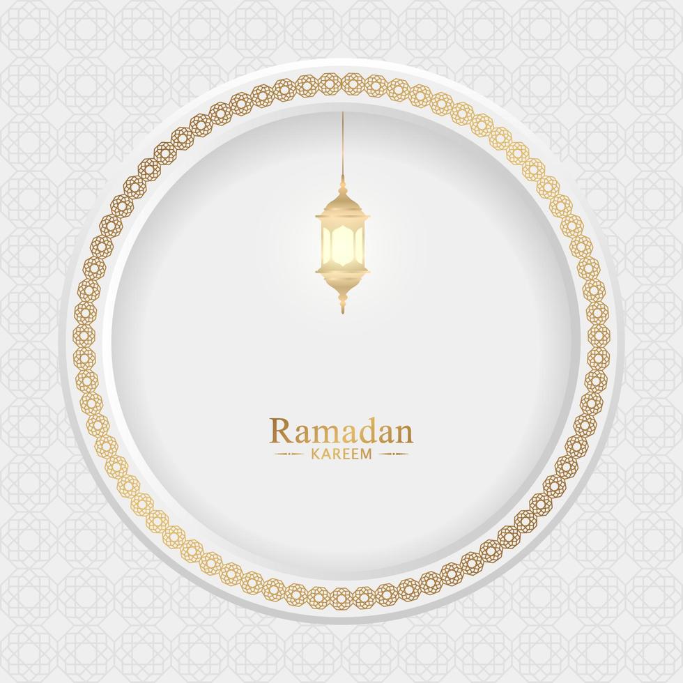 ramadan kareem islamische hintergrundillustration vektor