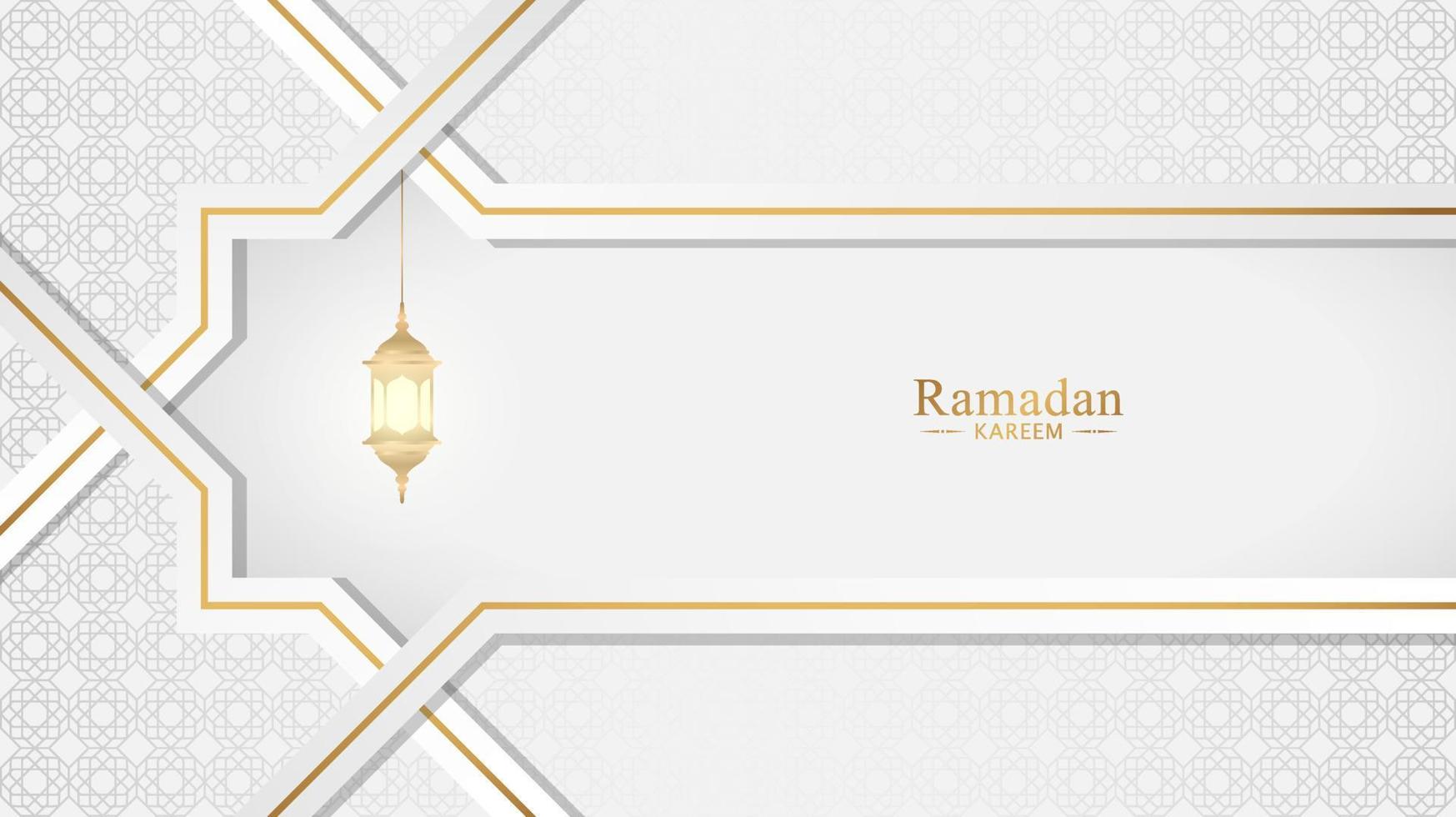 ramadan kareem islamische hintergrundillustration vektor