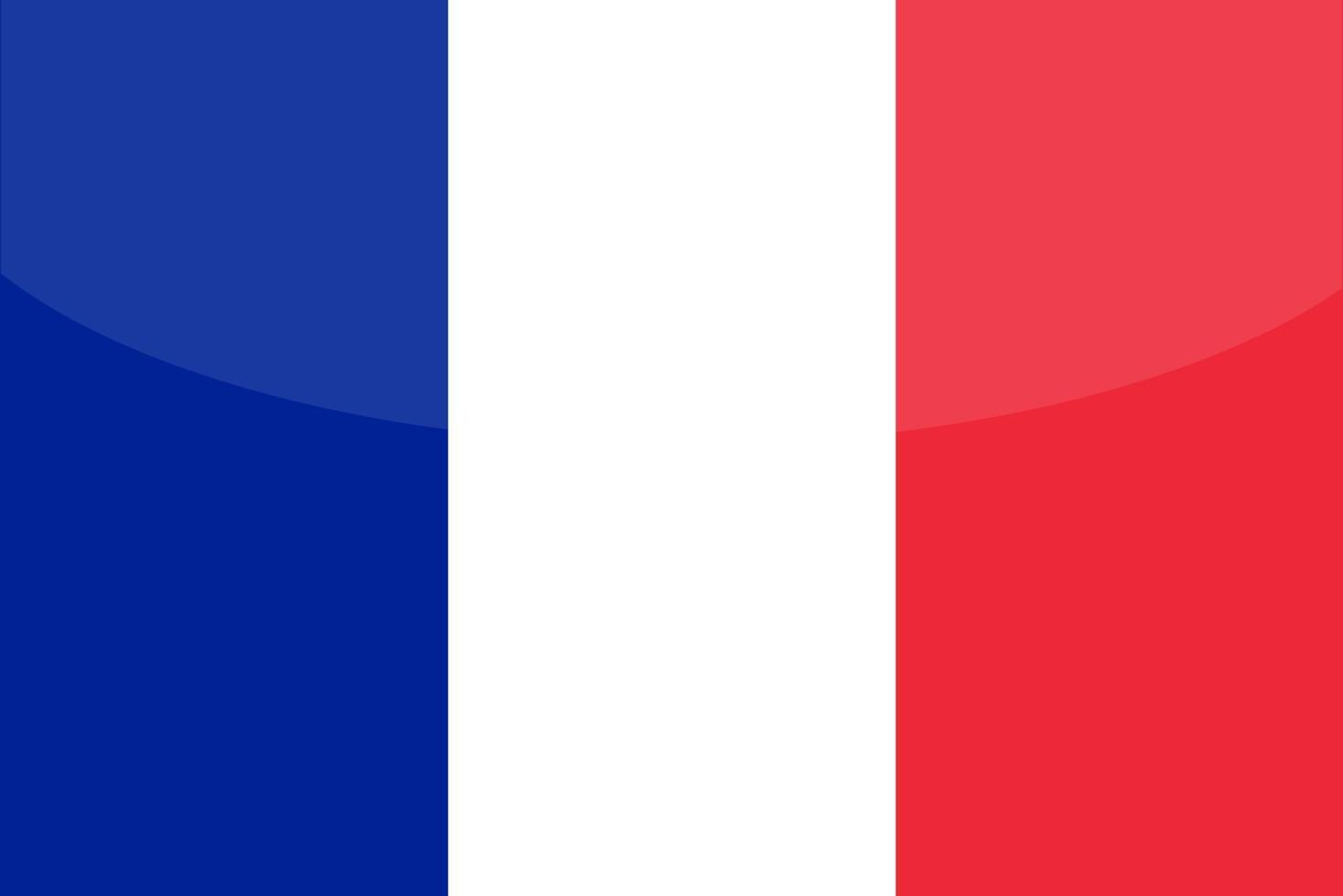 Frankreich Nationalflagge vektor