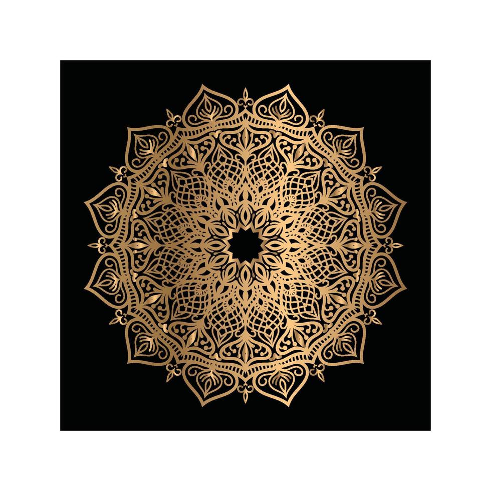 mandala logotyp konst symbol ikon vektor