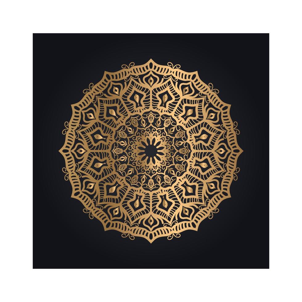 mandala logotyp konst symbol ikon vektor