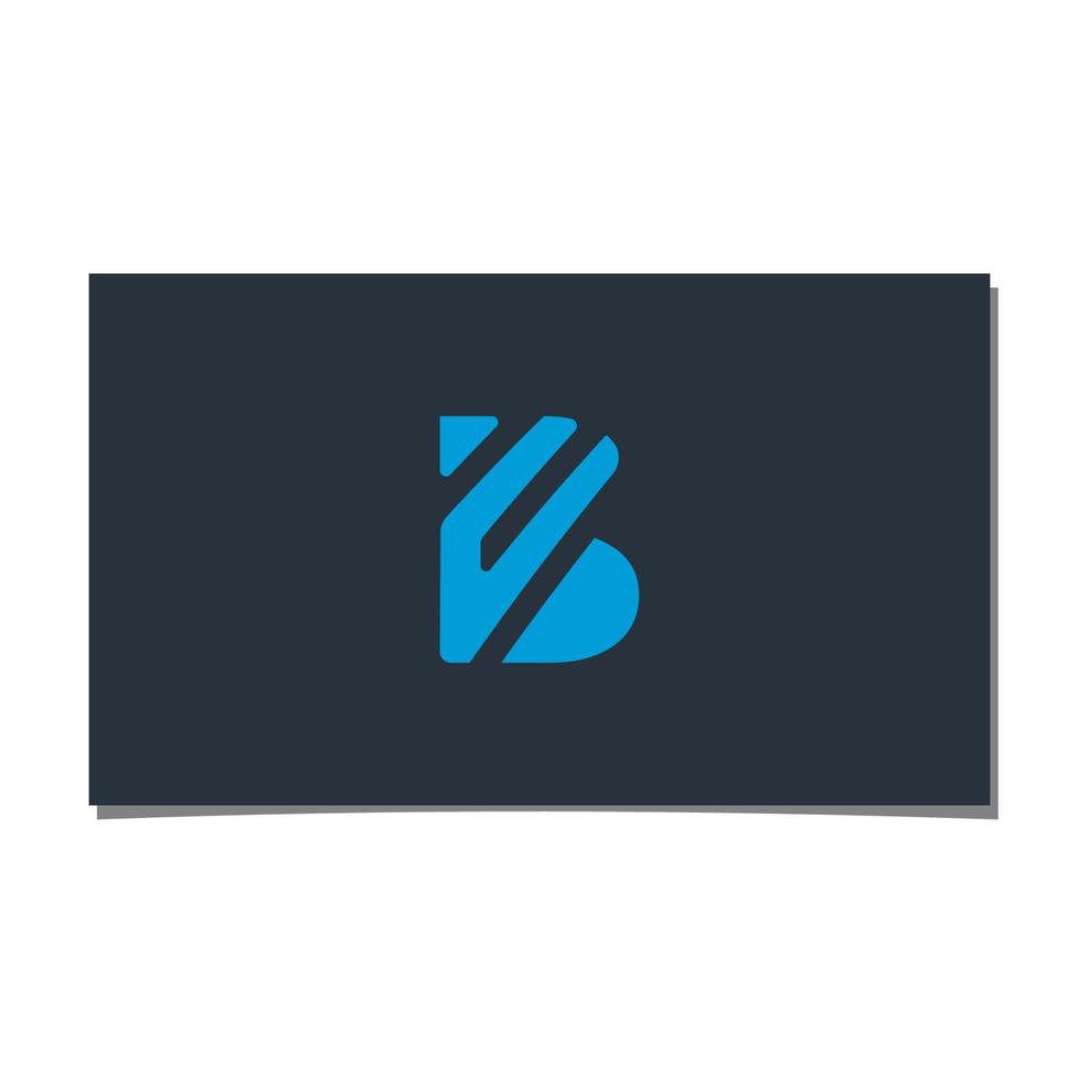 cb eller ub initial logotyp design vektor