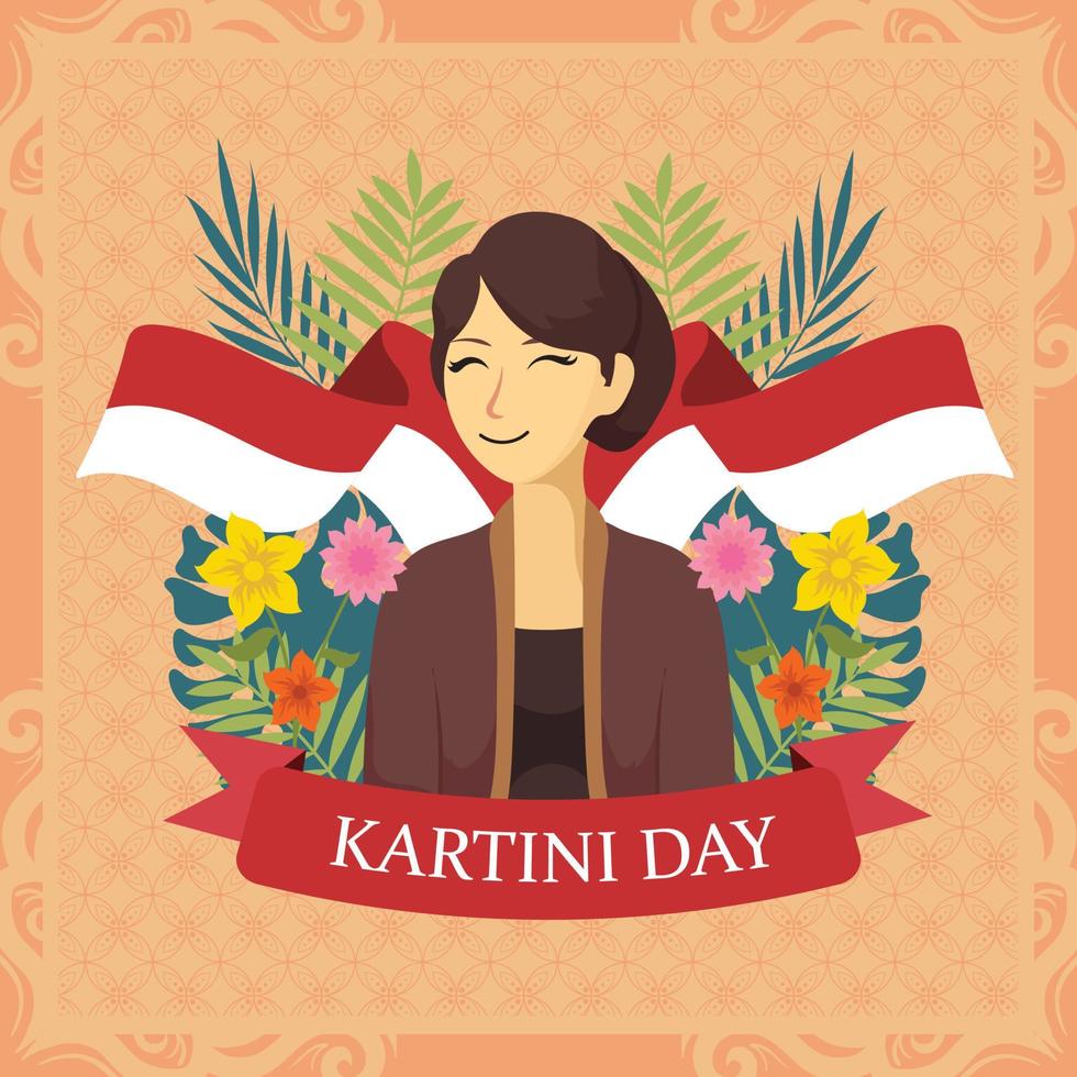 Kartini Day Konzept vektor