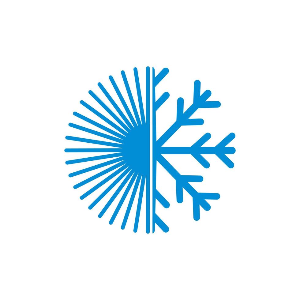 illustration logotyp snö vektor