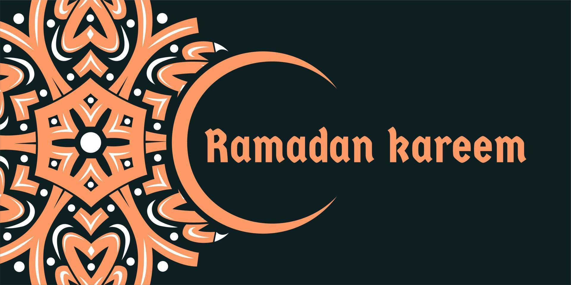 ramadan kareem bakgrund gratis vektor