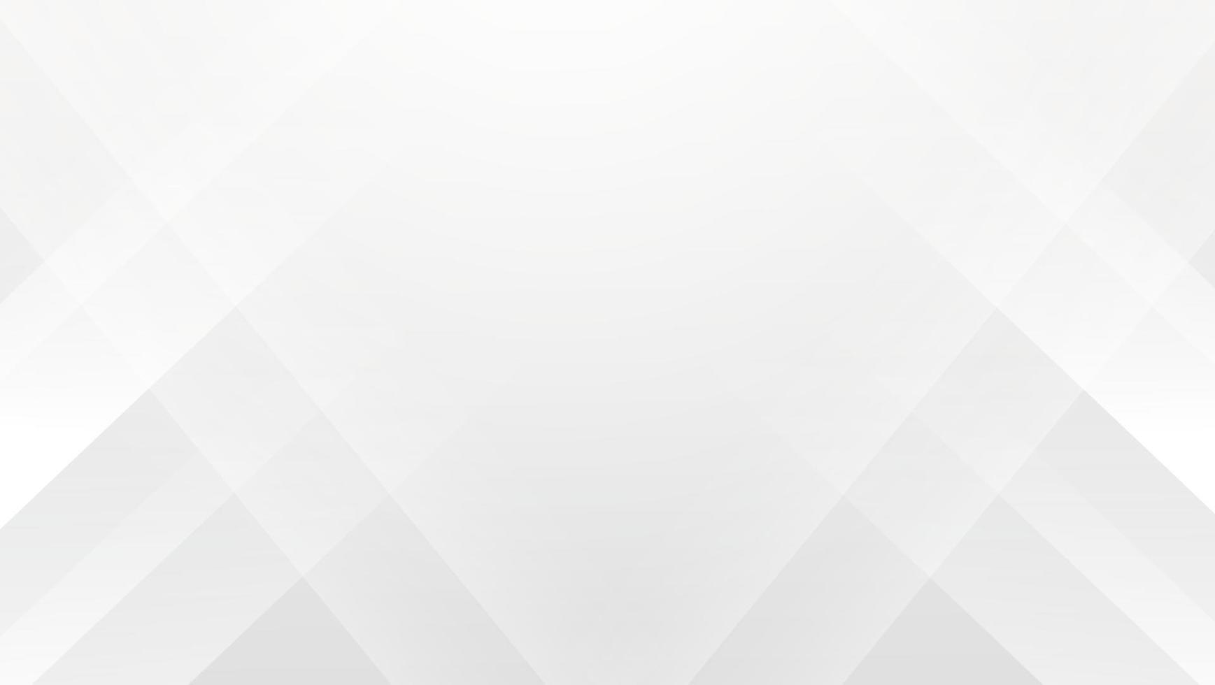 abstraktes geometrisches Weiß und Grau auf hellsilbernem Hintergrund mit Farbverlauf. modernes Bannerdesign. Vektor-Illustration vektor