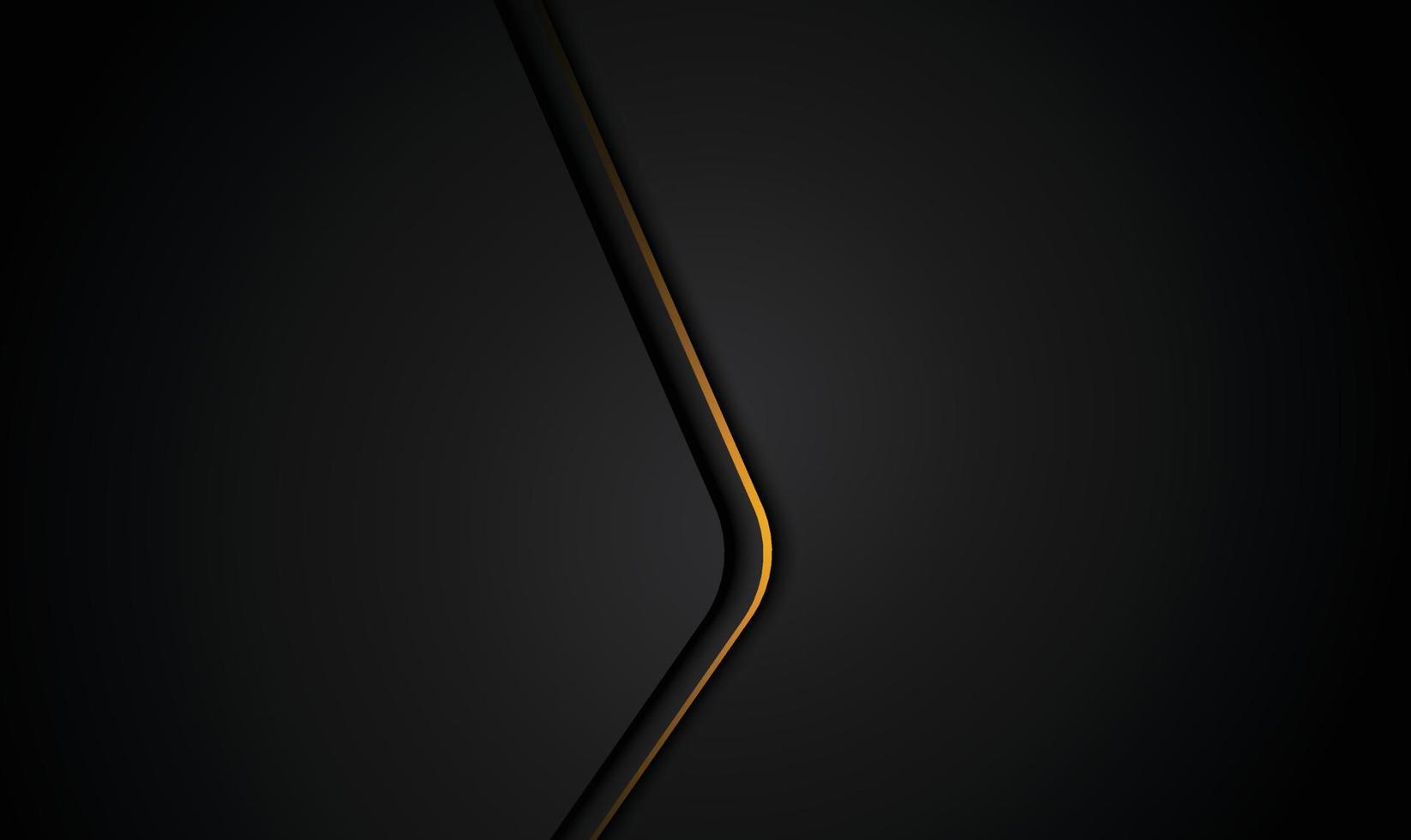 lyx abstrakt bakgrund med gyllene och svarta former. metall textur stål bakgrund vektor design illustration