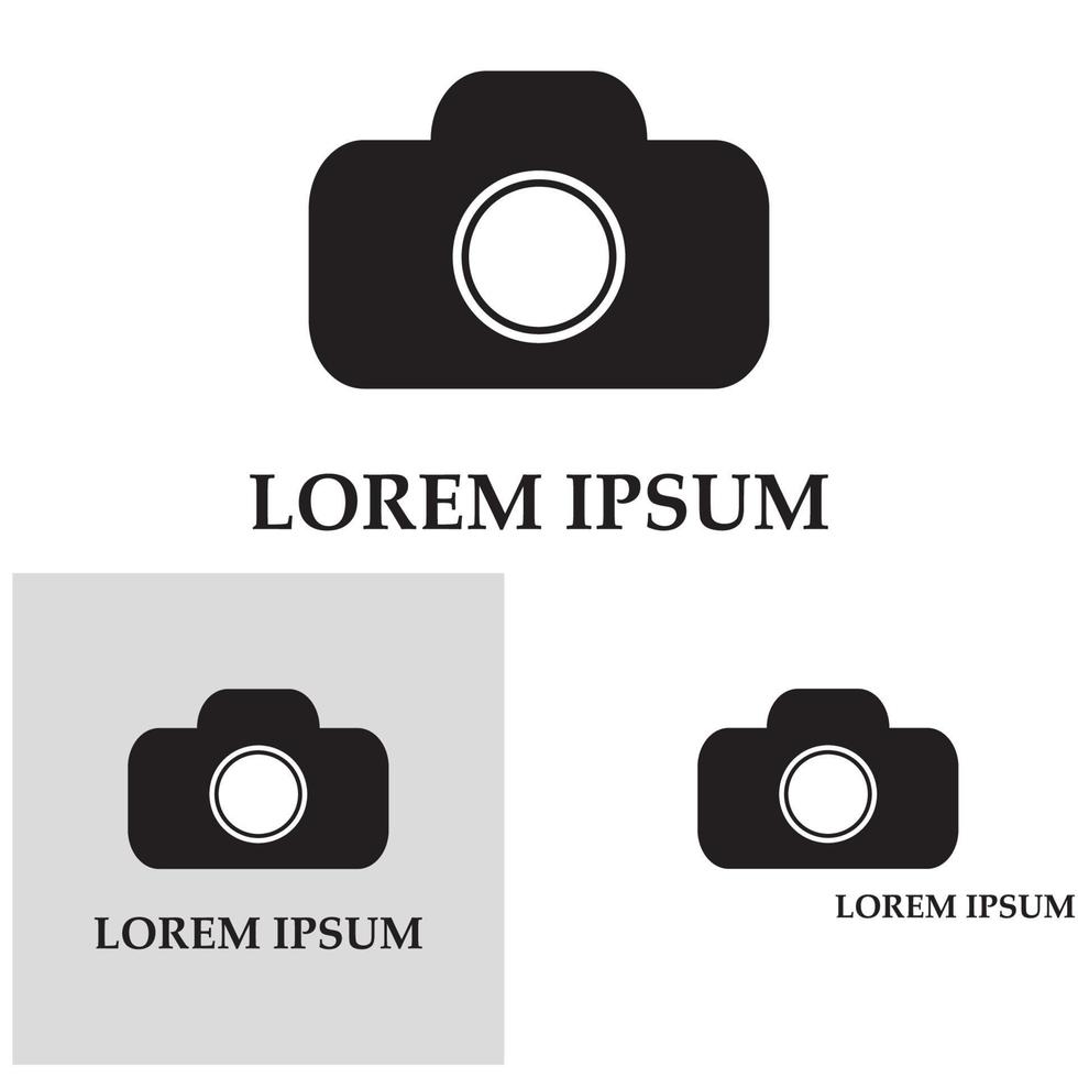 Kamerasymbol . Fotografie-Symbole. Überwachungskamera-Symbol. Foto- und Videosymbol. Multimedia-Symbol flache Linie Vektorsymbole vektor