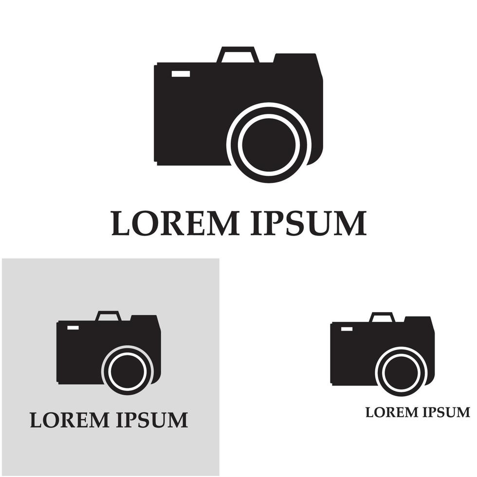 Kamerasymbol . Fotografie-Symbole. Überwachungskamera-Symbol. Foto- und Videosymbol. Multimedia-Symbol flache Linie Vektorsymbole vektor