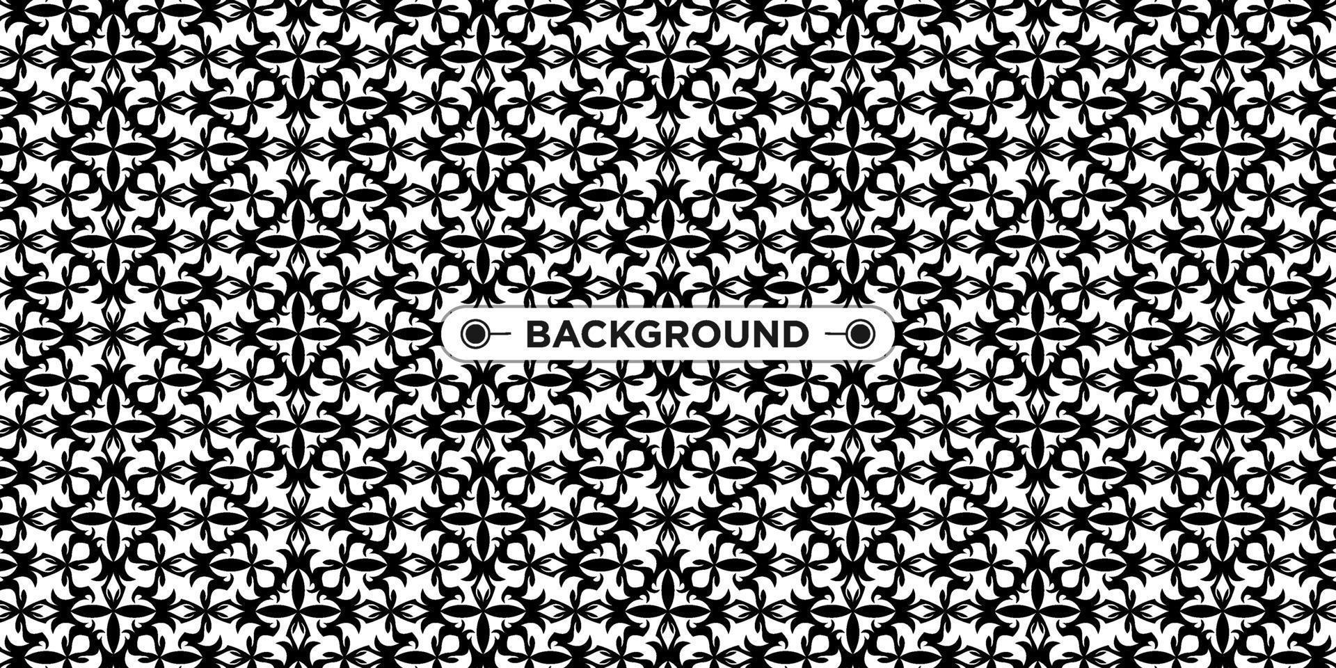 Schwarz-Weiß-Hintergrund mit ethnischer Textur vektor