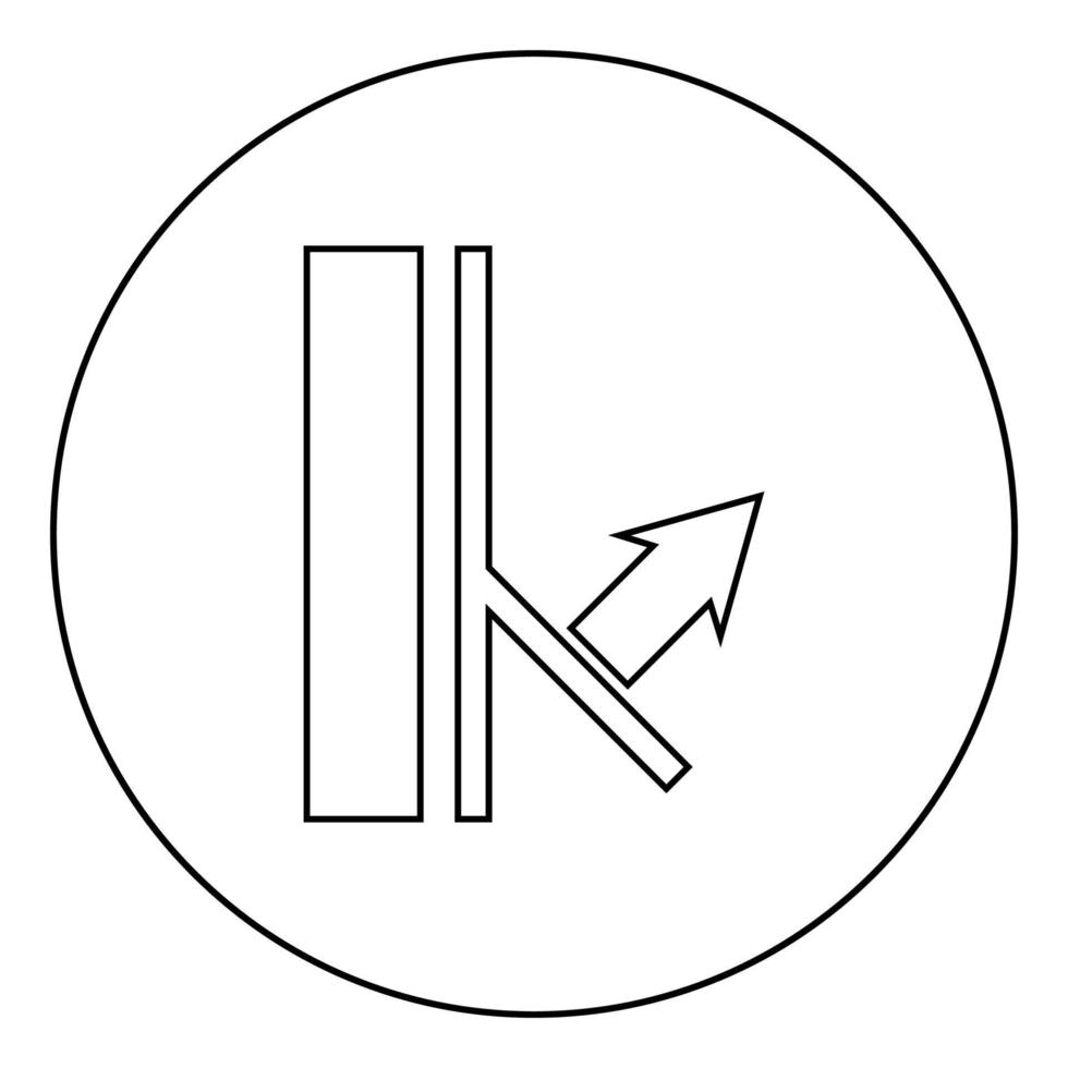 entfernte angefeuchtete Bezeichnung auf dem Tapetensymbol im flachen Stilbild des Kreises runder Umriss schwarze Farbvektorillustration vektor
