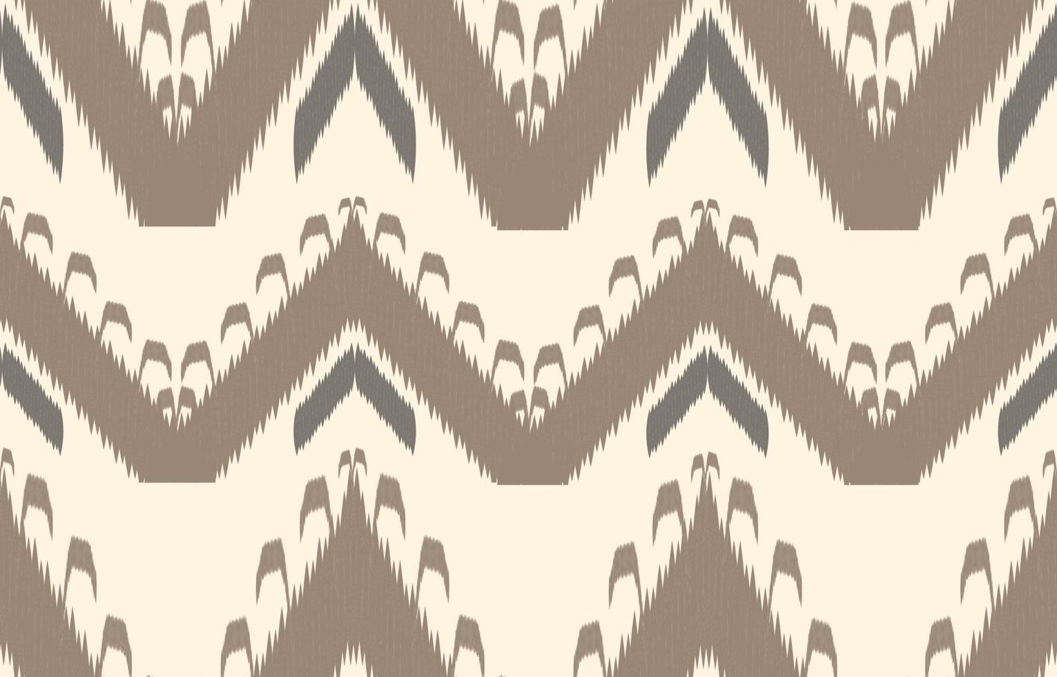 stoff ikat nahtloses muster geometrischer ethnischer traditioneller stickerei style.design für hintergrund, teppich, matte, sarong, kleidung, vektorillustration. vektor