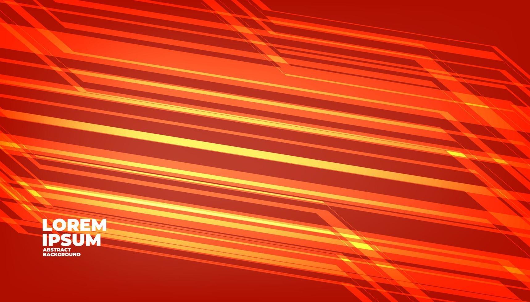 röd bakgrund med abstrakta geometriska former modernt element för banner, presentationsdesign och flygblad. vektor