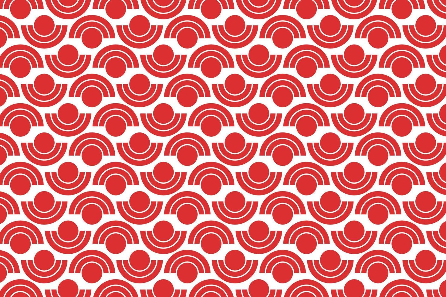 rotes Muster im japanischen Stil, abstrakter chinesischer Hintergrund vektor
