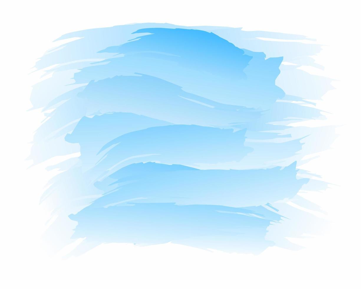 abstrakt blå akvarell bakgrund. vektor illustration