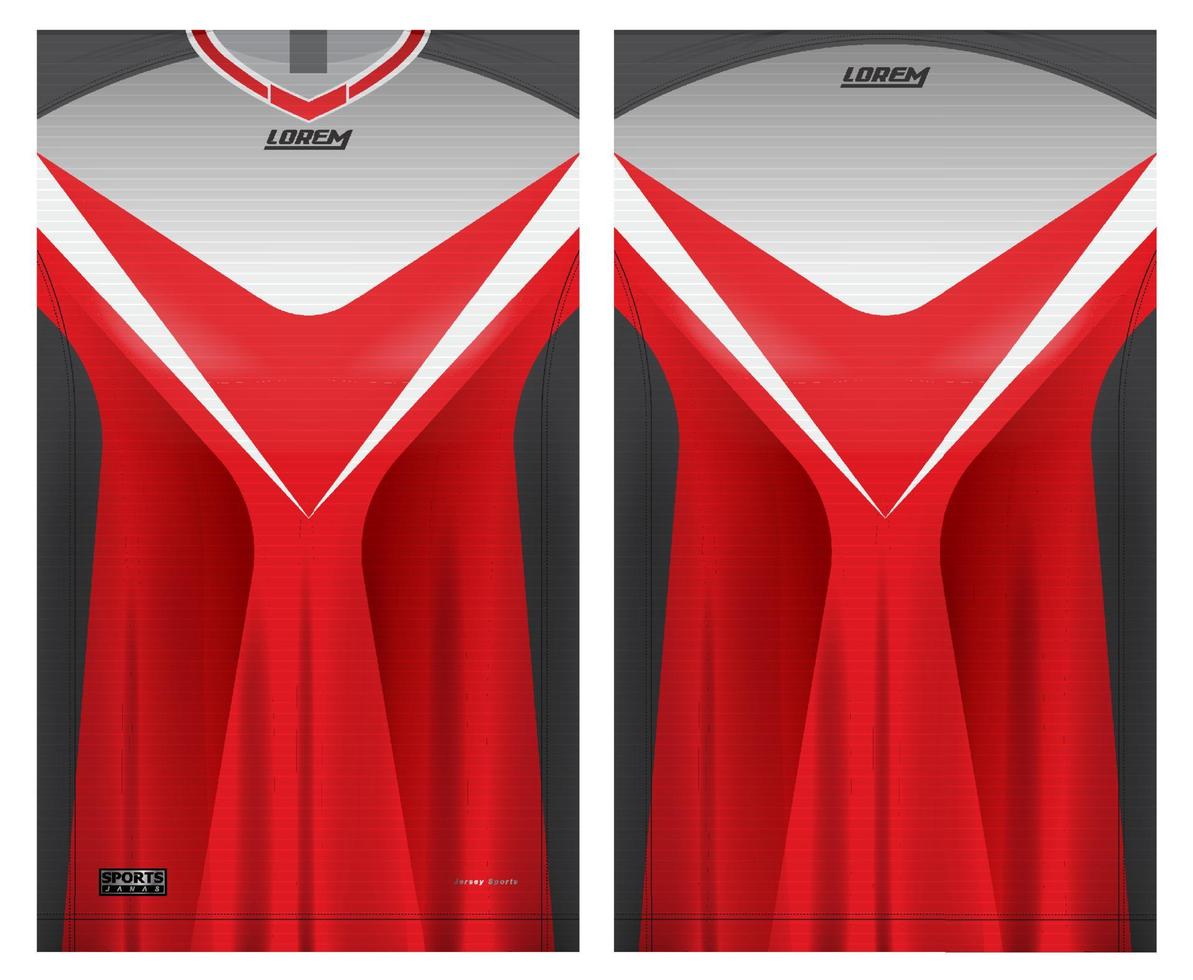 Jersey-Design für Outdoor-Sportarten vektor