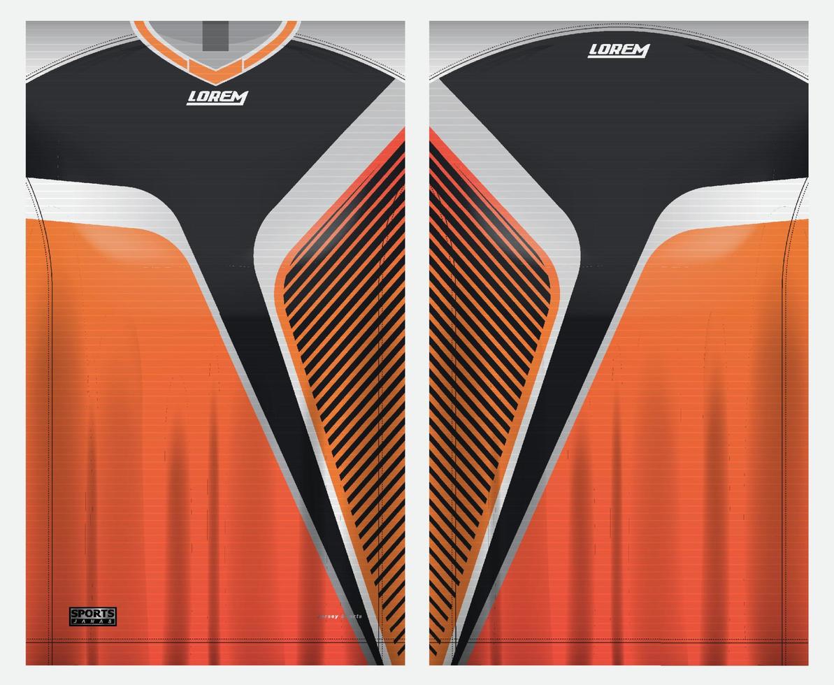 Jersey-Design für Outdoor-Sportarten vektor