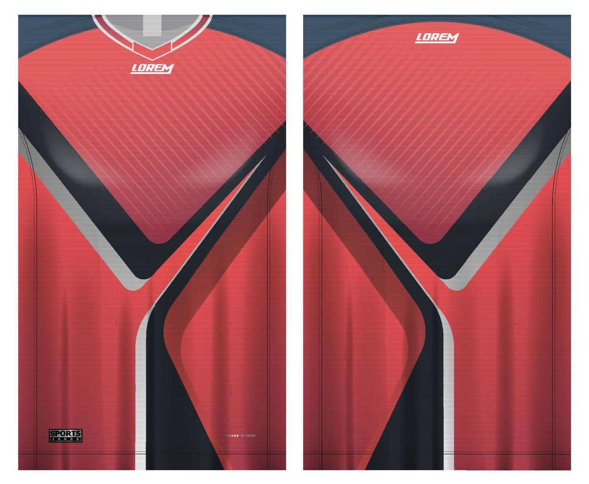 Jersey-Design für Outdoor-Sportarten vektor