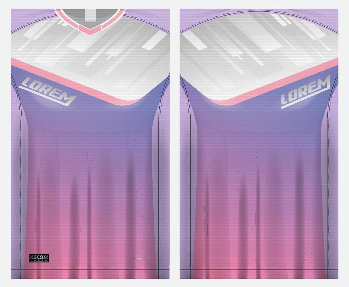 Jersey-Design für Outdoor-Sportarten vektor