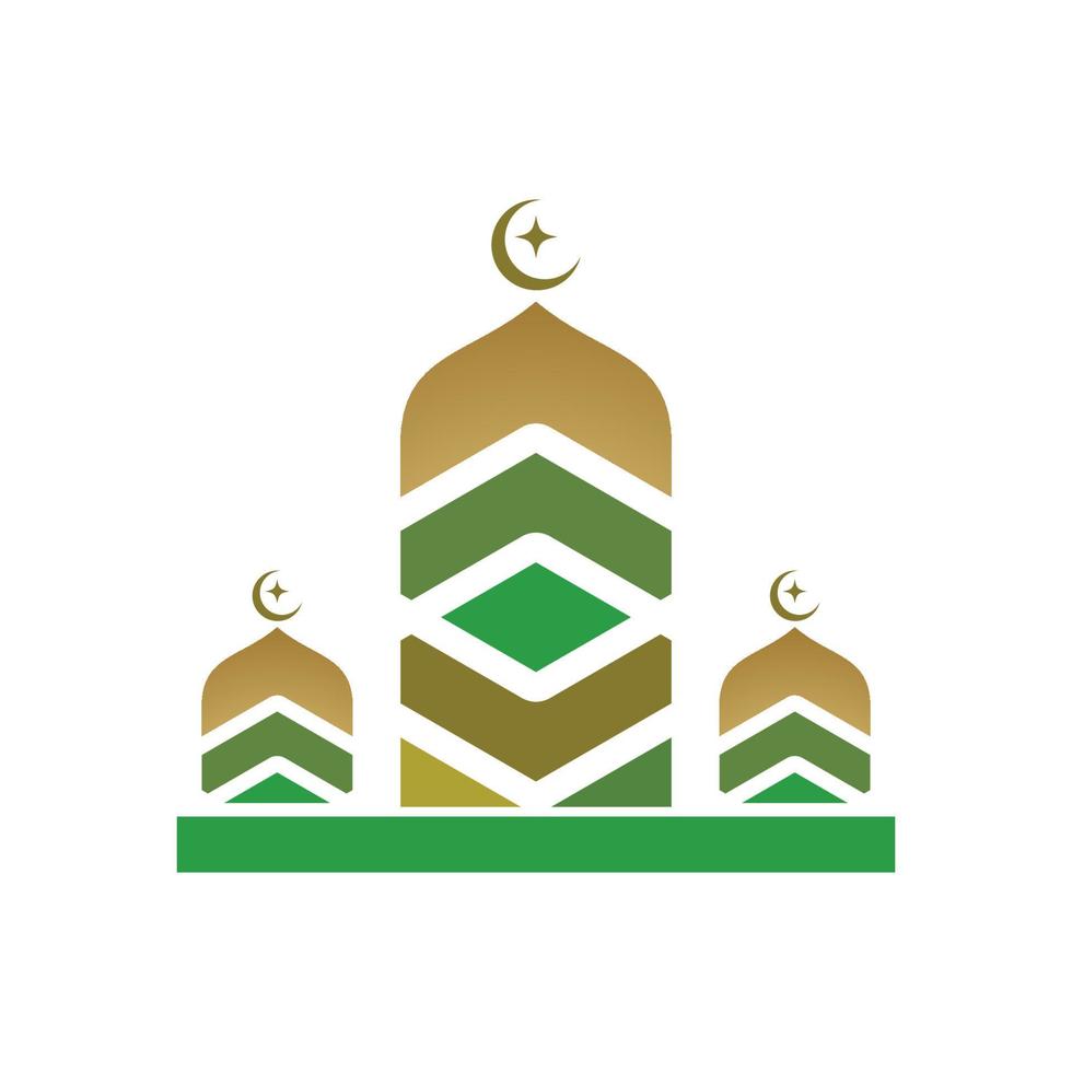 islamisk logotyp, moské vektor