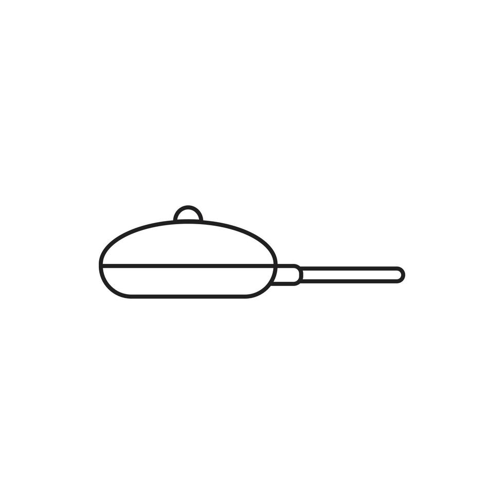 Pfannensymbol für Website, Symbol, Präsentation vektor