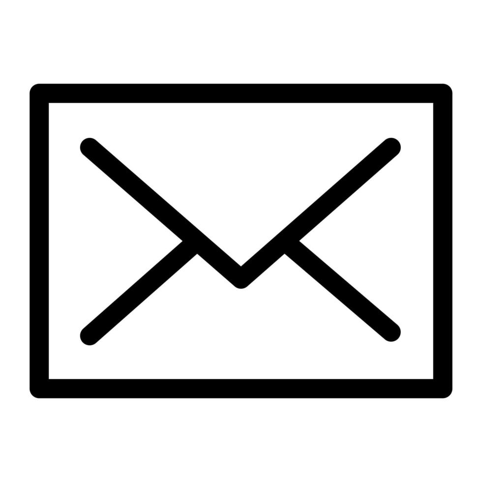 illustration av e-postikonen vektor