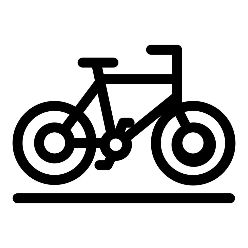 illustration av cykel ikonen vektor